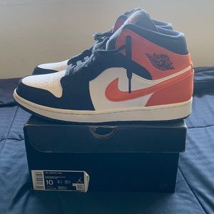 Jordan 1 mid shatter backboard